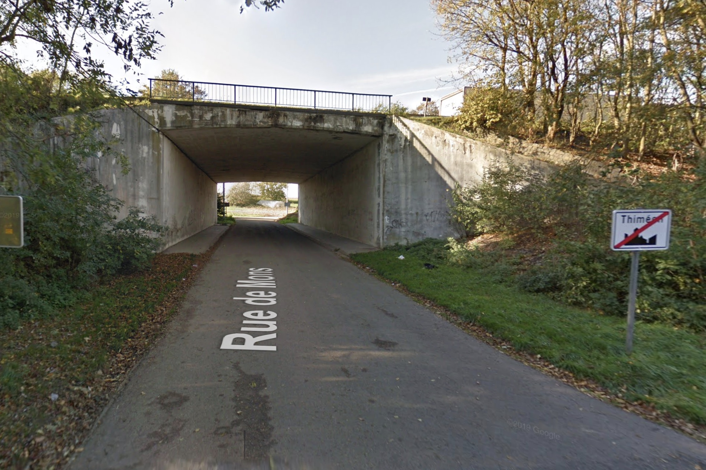 Pont-à-Celles : travaux et déviation sous le pont de l'A54 du 13 décembre au 12 janvier