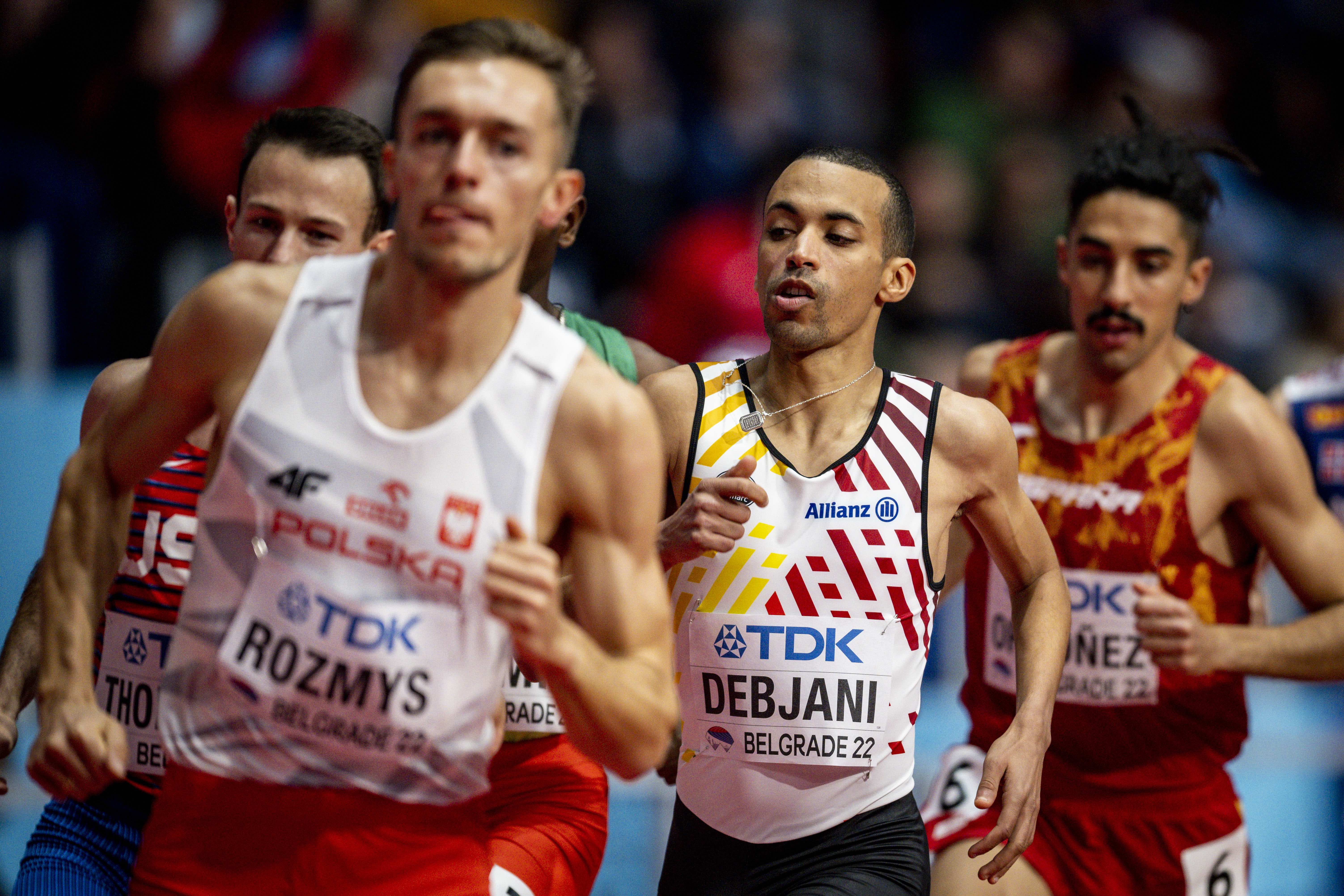 Le carolo Ismael Debjani éliminé dans la série du 1.500 mètres aux Championnats du monde en salle à Belgrade