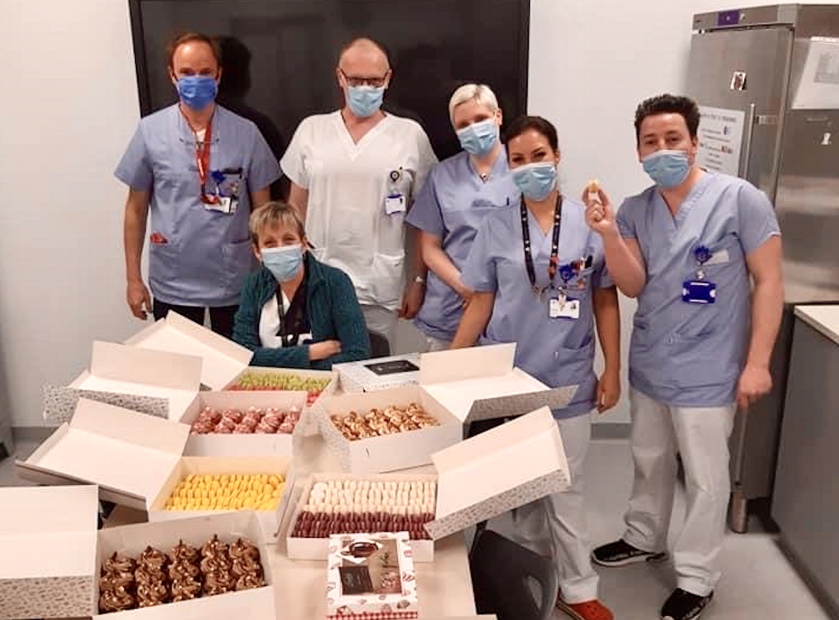 Une thudinienne fabrique des macarons artisanaux pour soutenir le personnel hospitalier