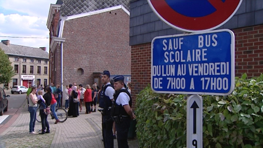 Châtelet: La police veille aux abords des écoles