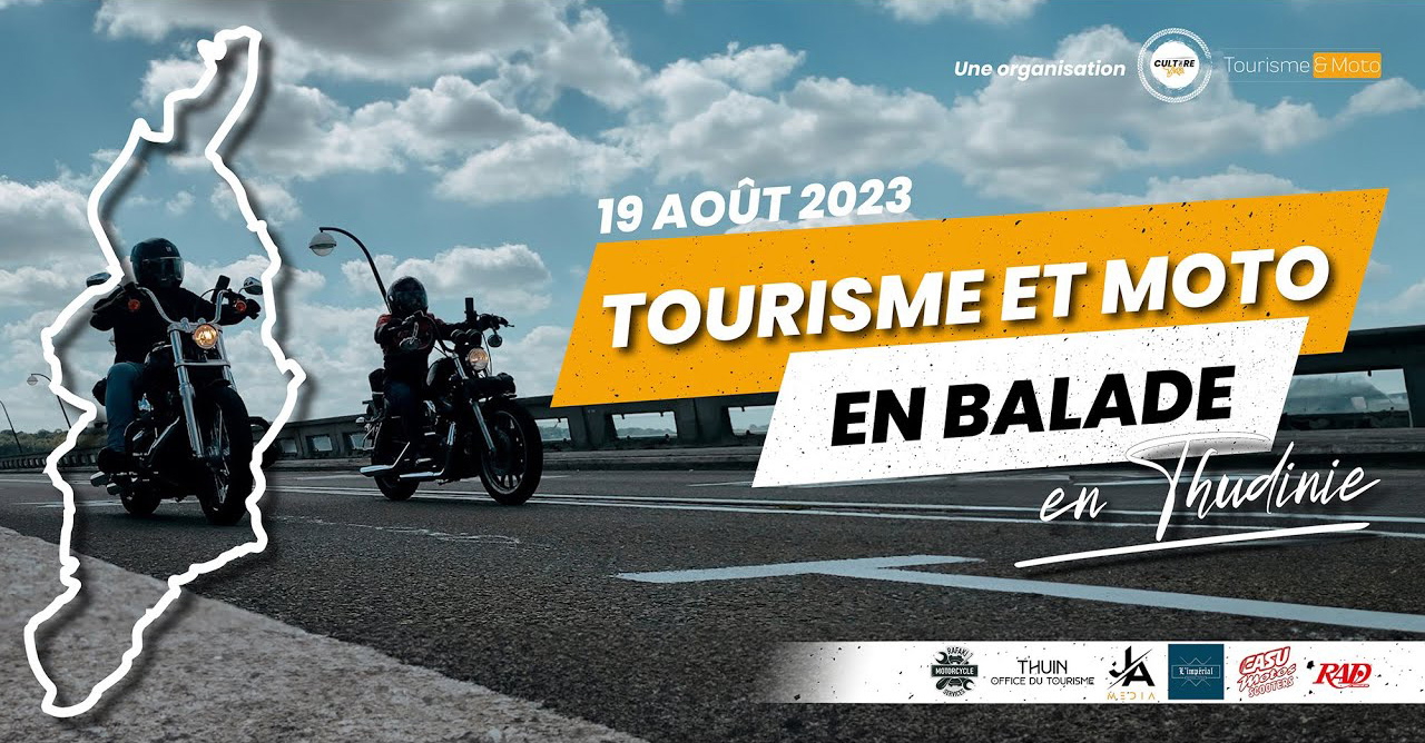 Thuin: une balade à moto de 130 km ce samedi 19 août au départ de la place du Chapitre 