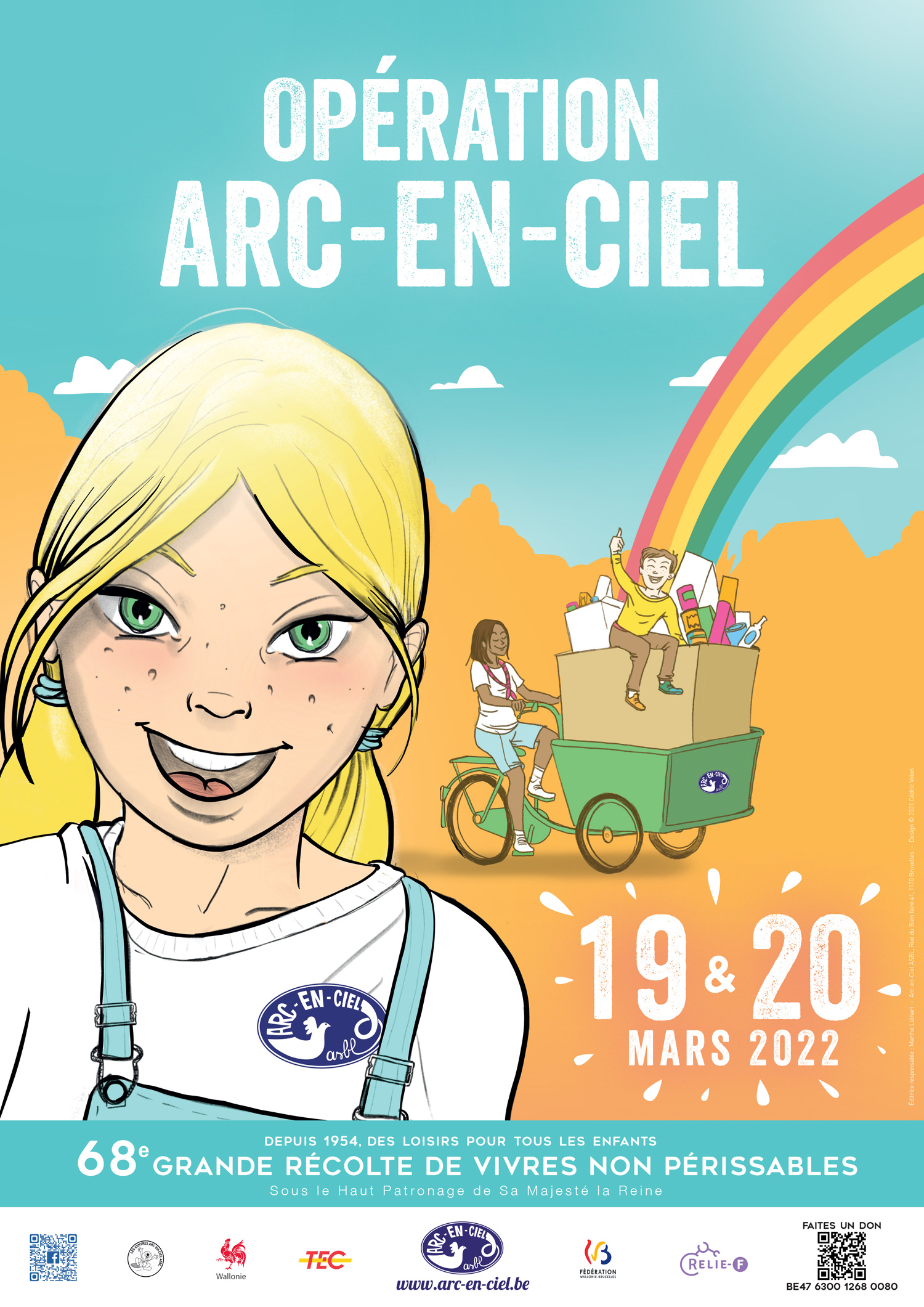 Opération Arc-en-Ciel : une récolte solidaire pour des loisirs accessibles à tous les enfants 