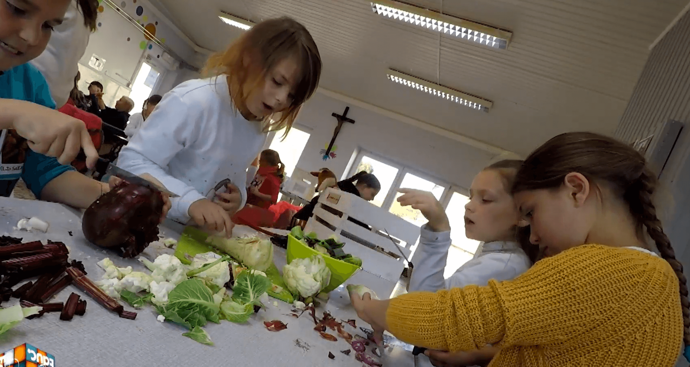 Charleroi : Priorité à l'alimentation durable dans 14 écoles communales