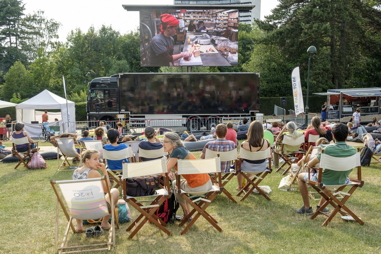 Un cinéma en plein air à Lobbes, Merbes et Thuin 