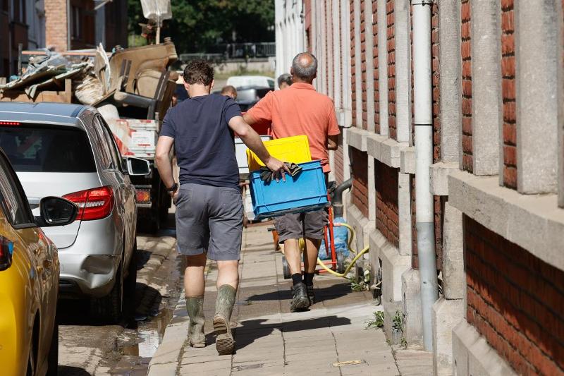 Ham-sur-Heure: des conteneurs pour jeter vos déchets inondations ! 