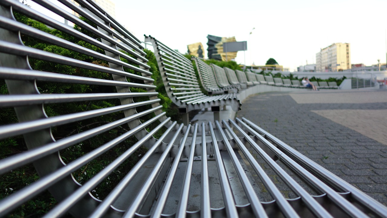 Nouveaux aménagements urbains à Charleroi 