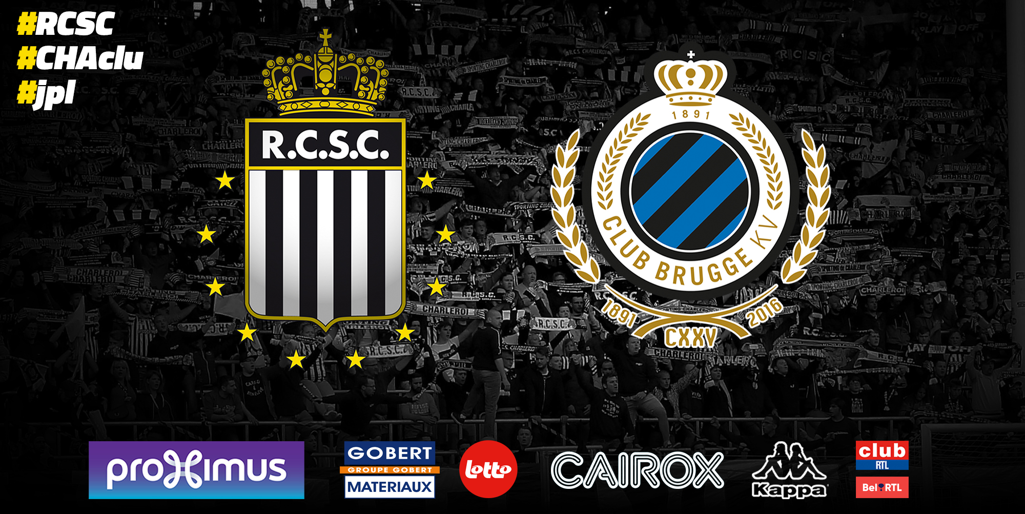 RCSC: la sélection du Sporting de Charleroi 