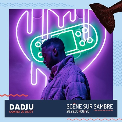 Dadju en tête d'affiche du prochain Scène sur Sambre