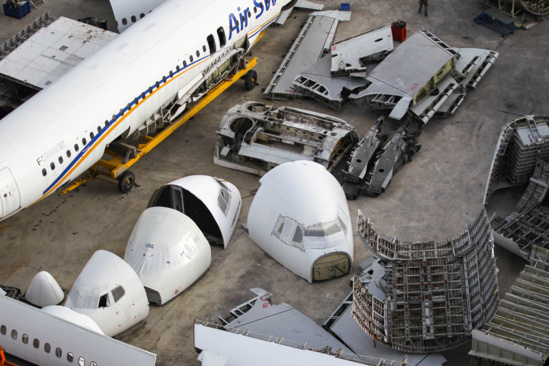 Le projet de démantèlement des avions à Charleroi validé par le gouvernement wallon