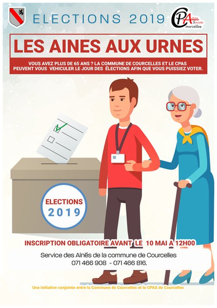 Courcelles: Les aînés aux urnes