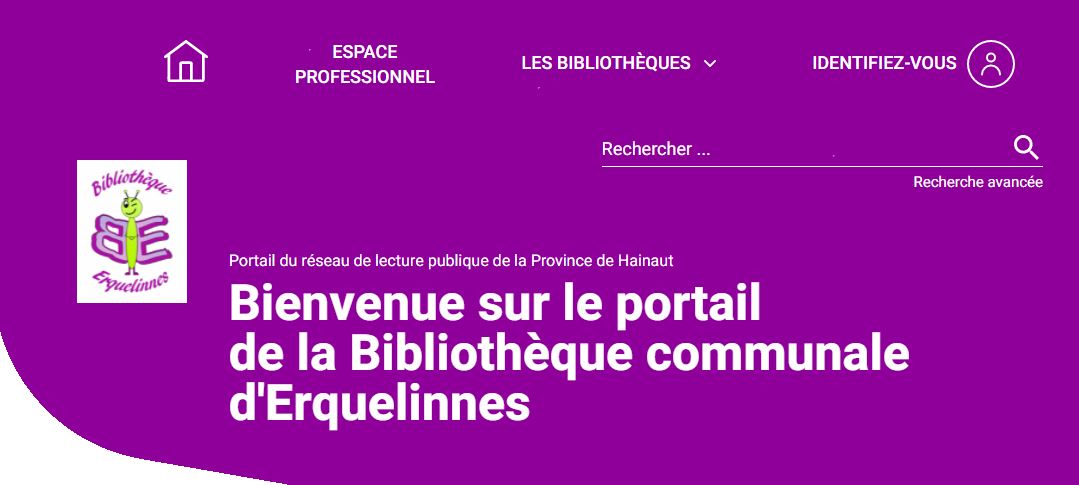 Erquelinnes : La bibliothèque a désormais son propre portail !