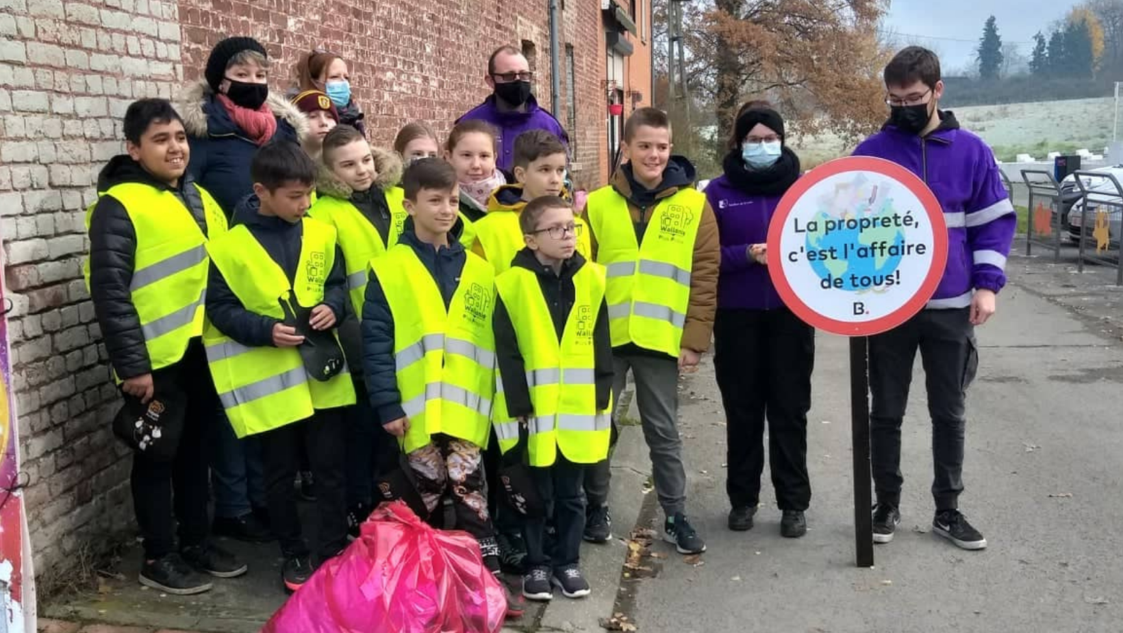 Très bon bilan pour le 1er marathon de la propreté en Wallonie