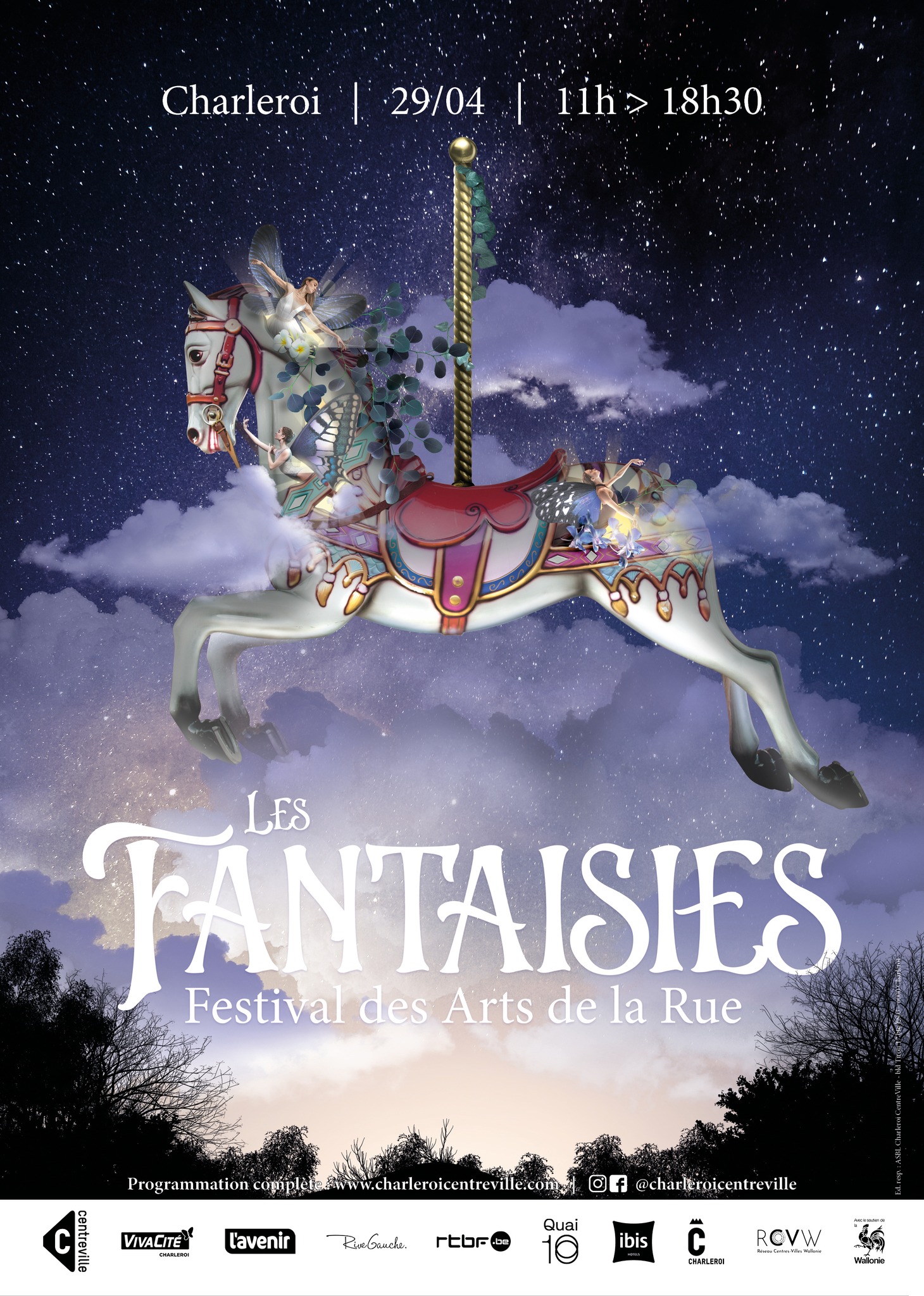 Le festival des arts de la rue « Les Fantaisies » est de retour à Charleroi !