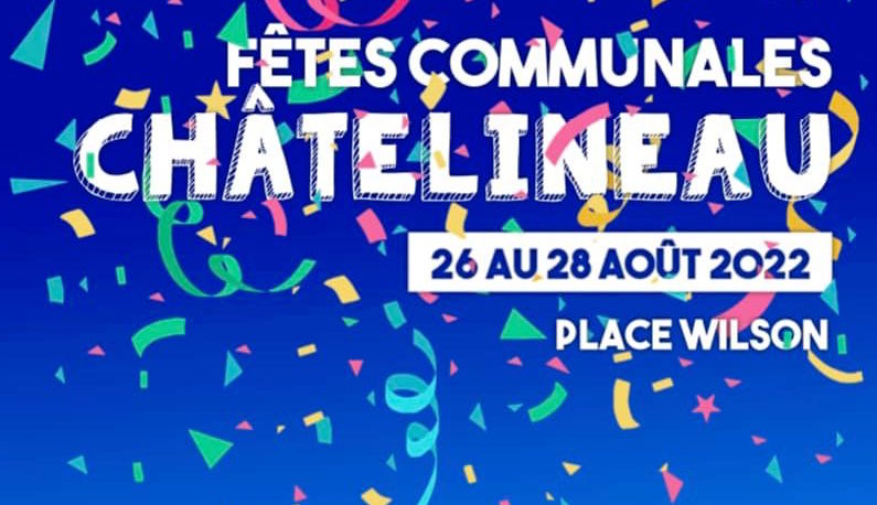 Châtelineau en fête le 26, 27 et 28 août