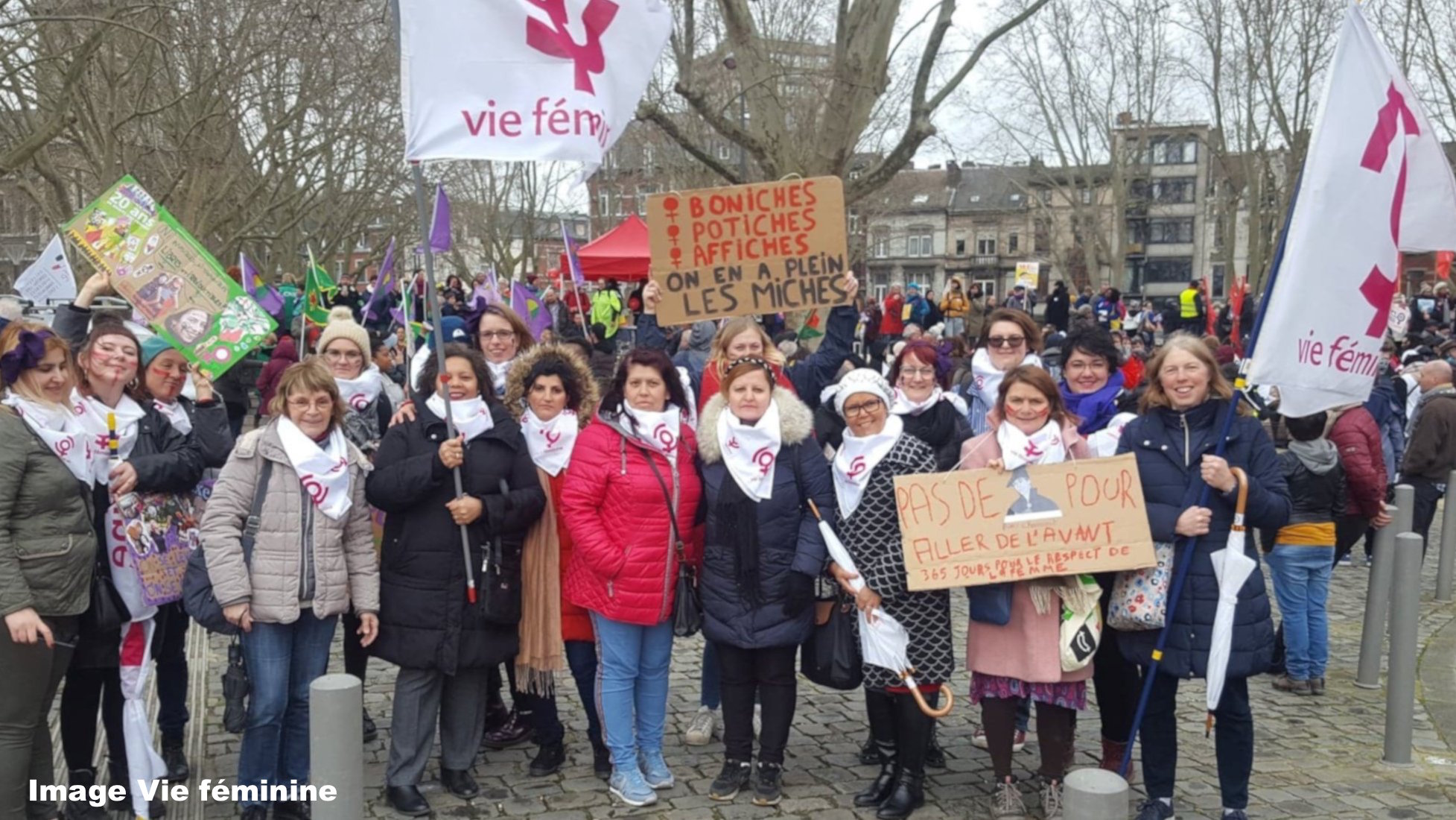 Journée pour le droit des femmes : Elles vous attendent sur la place Verte, ce mercredi ! 