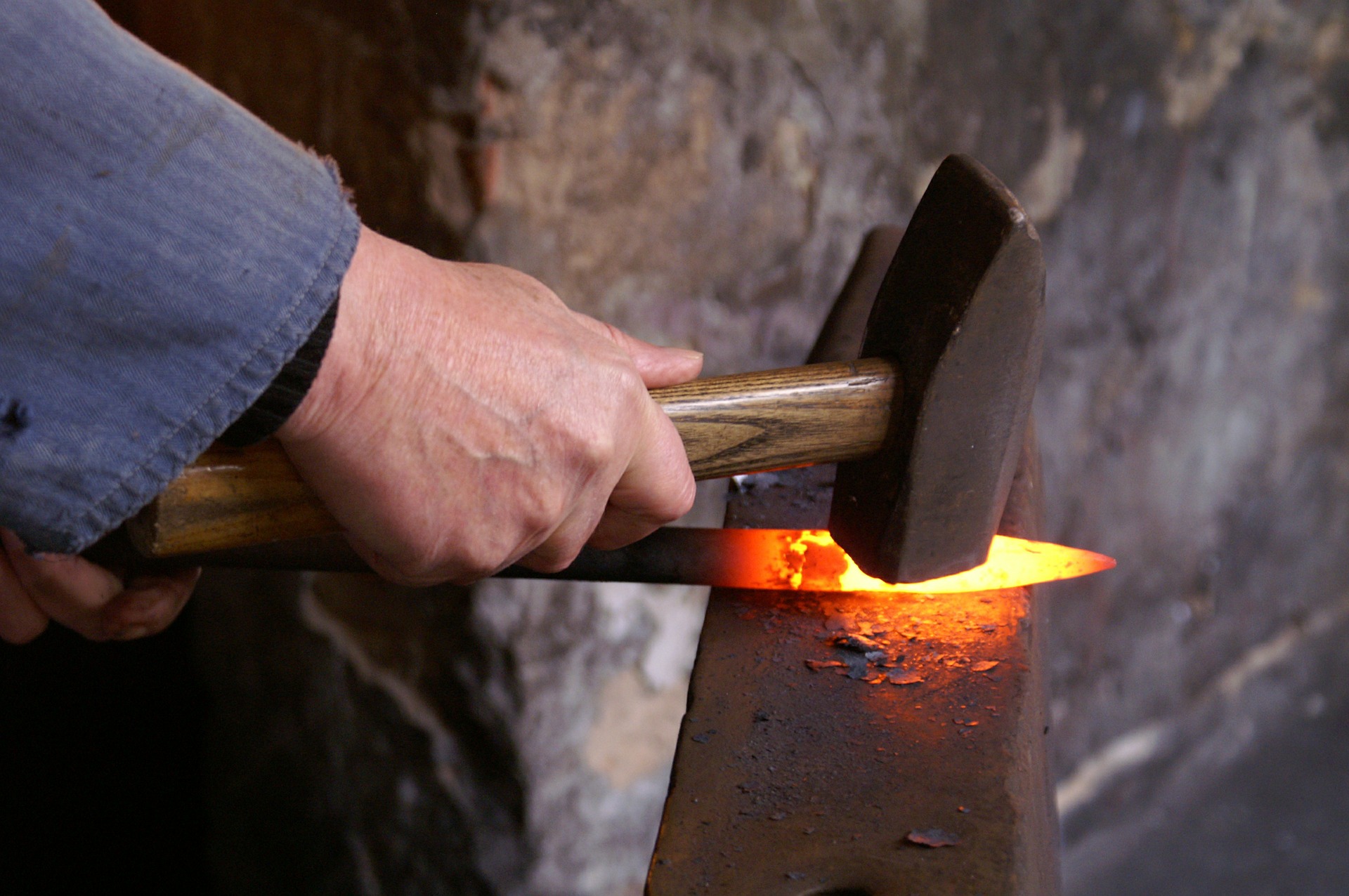 Des démonstrations de forges au Bois du Cazier 