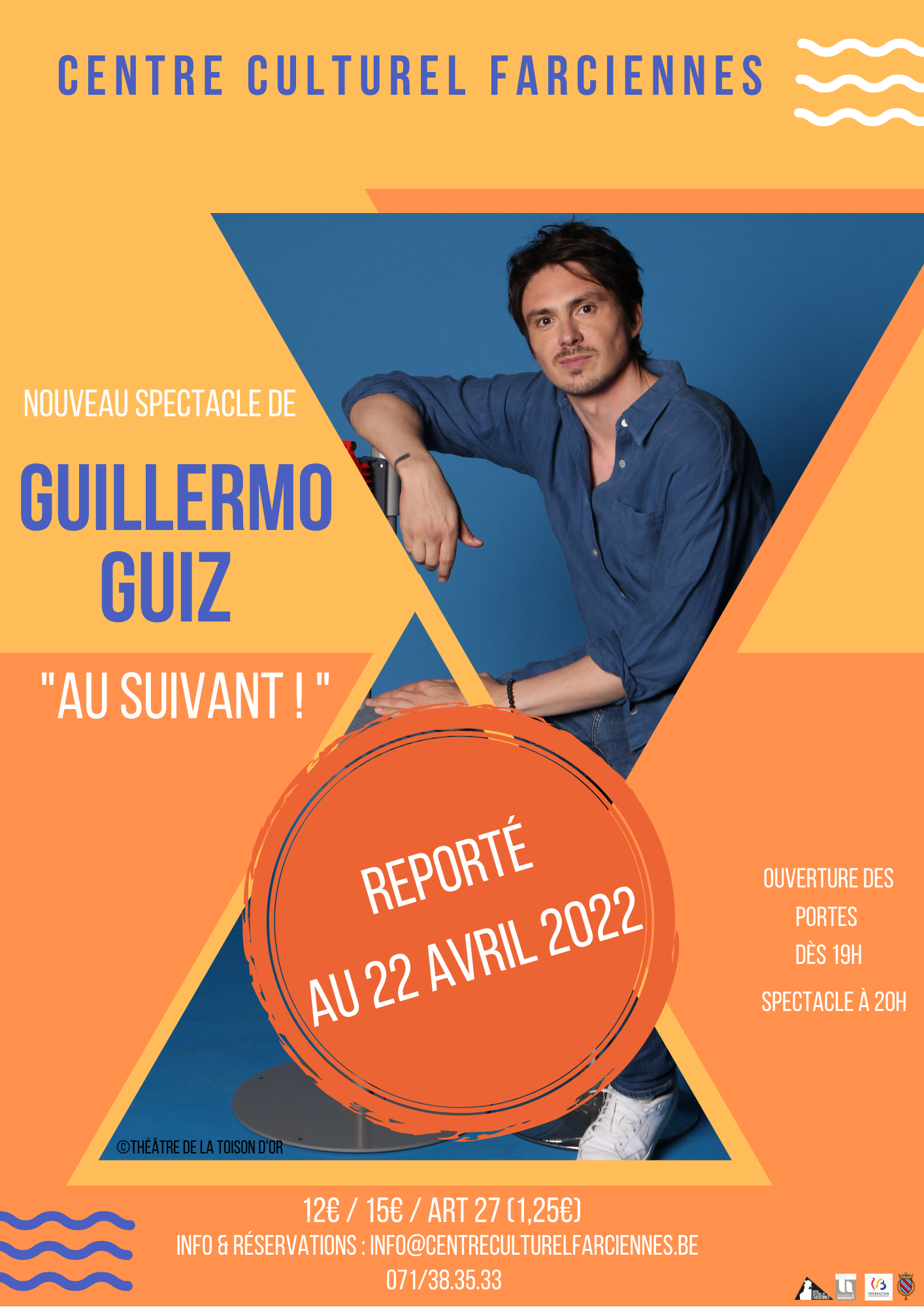 Farciennes: Guillermo Guiz en spectacle