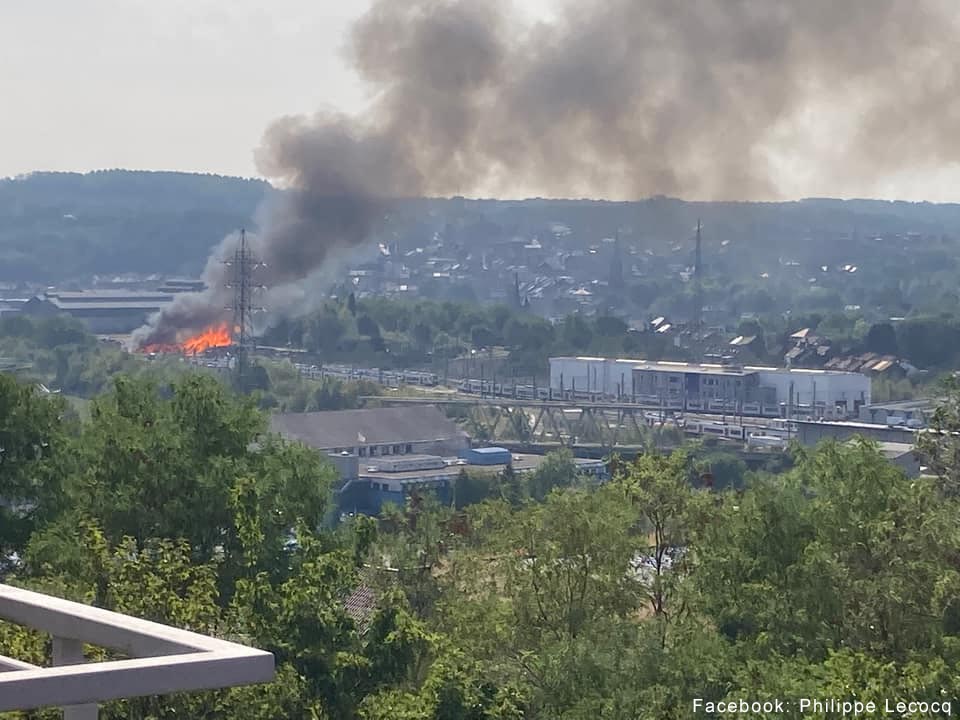 Incendie: que se passe-t-il à Couillet ? 