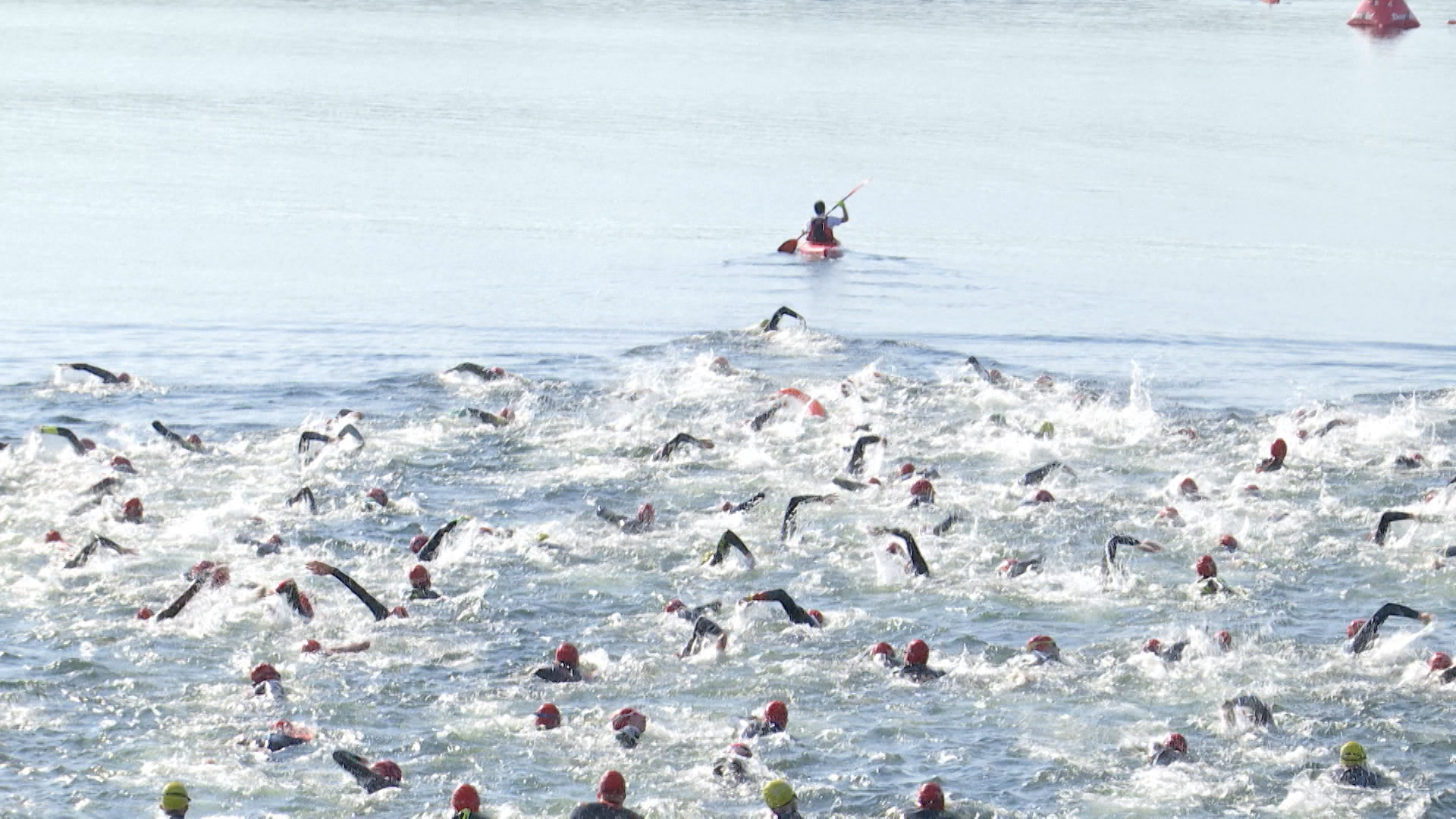 Lacs de l'Eau d'Heure: L'Ironlakes 2022 accueillera les Nationaux half distance de triathlon