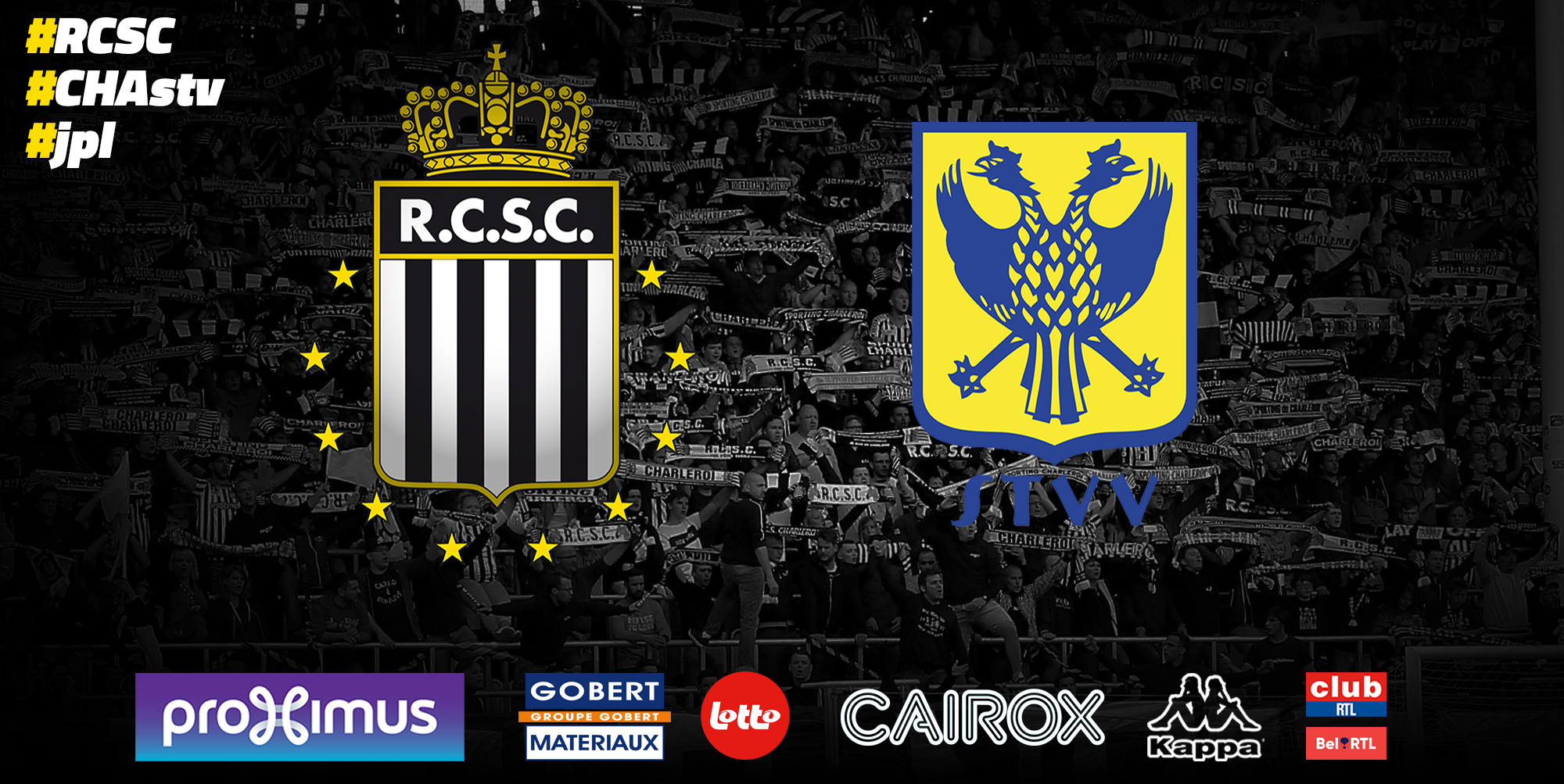 RCSC - STVV: voici la sélection des Zèbres pour le match de ce soir