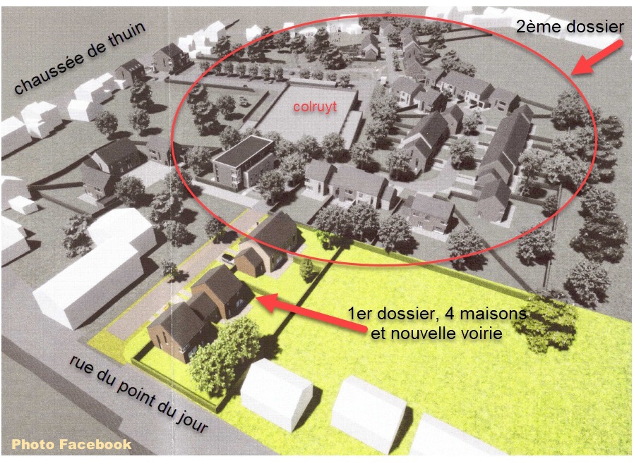 Mont-sur-Marchienne Haies : Colruyt réattaque