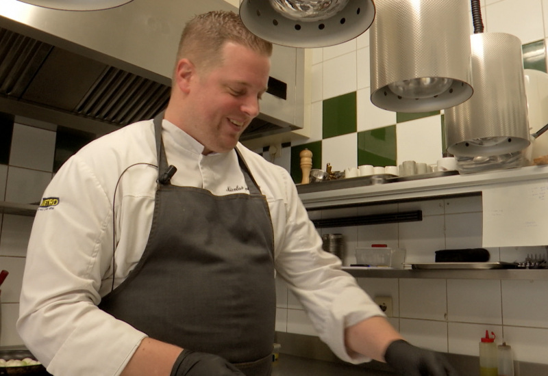 Nicolas Tournay, du restaurant Mont à Gourmet à Courcelles, candidat au Pierre Wynants Trophy 2022