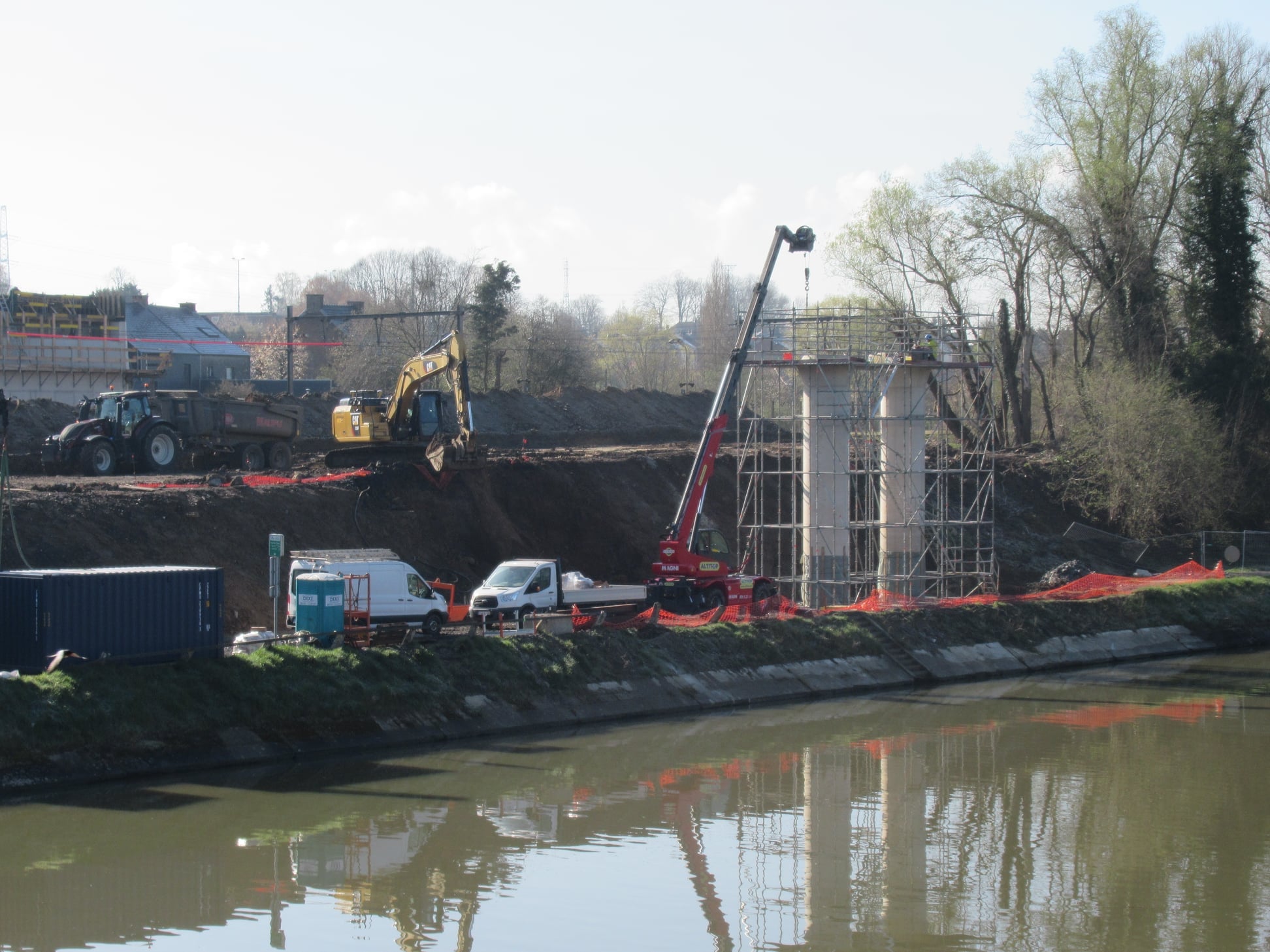 Gros travaux sur le pont de Gouy-lez-Piéton tout ce week-end