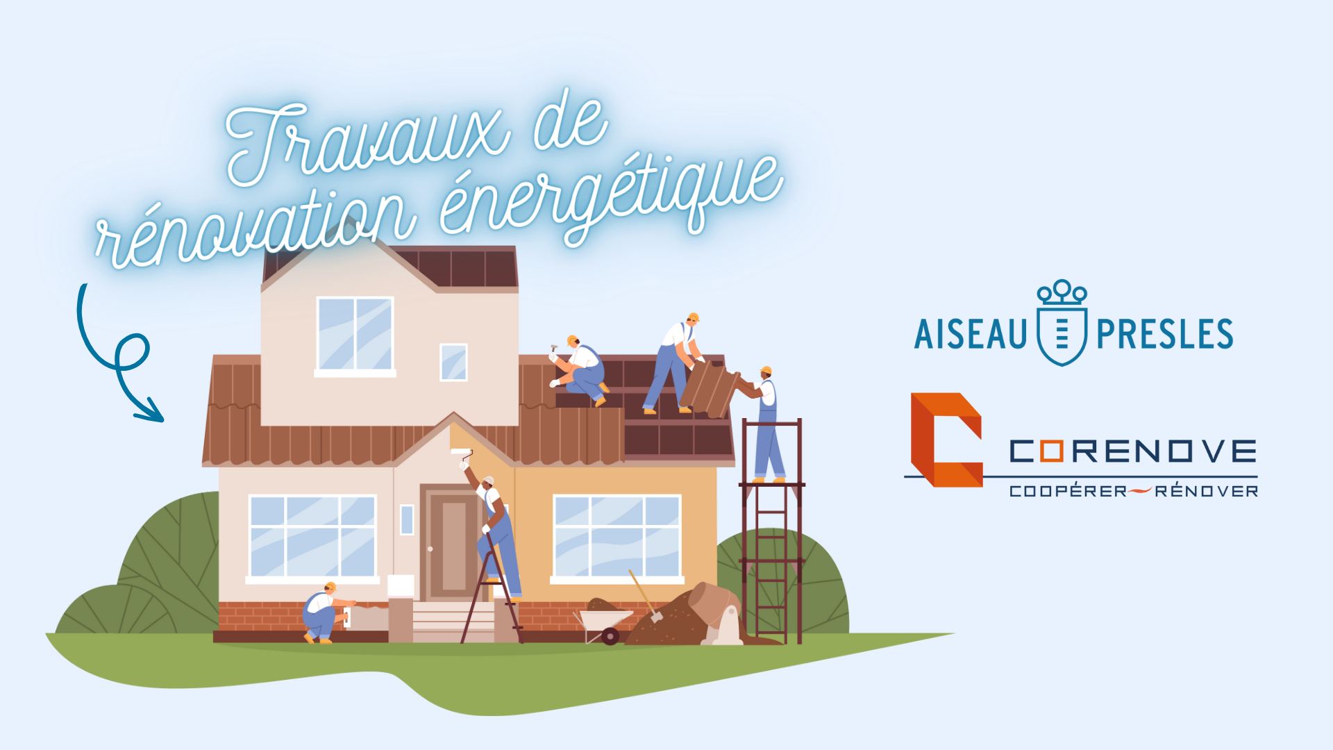 Des travaux de rénovation énergétique ? La commune d’Aiseau-Presles vous soutient 