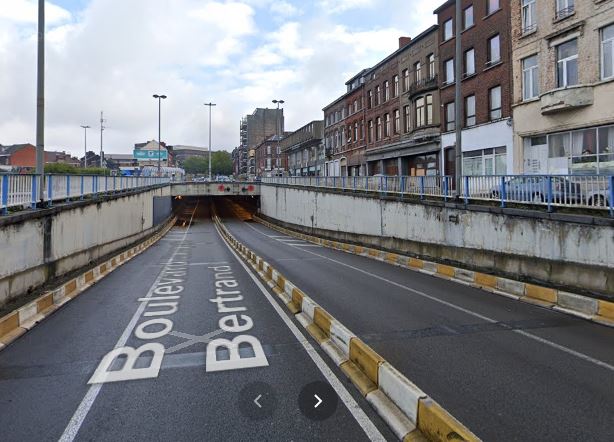 Charleroi : fermeture du tunnel Roullier