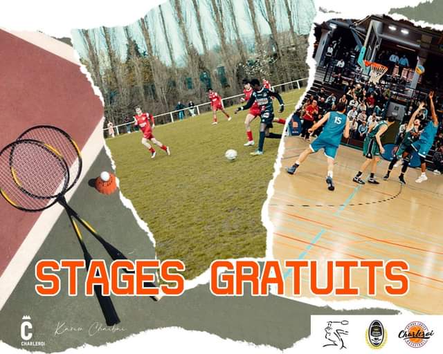 Les clubs carolos proposent des stages gratuits pour les congés de printemps ! 