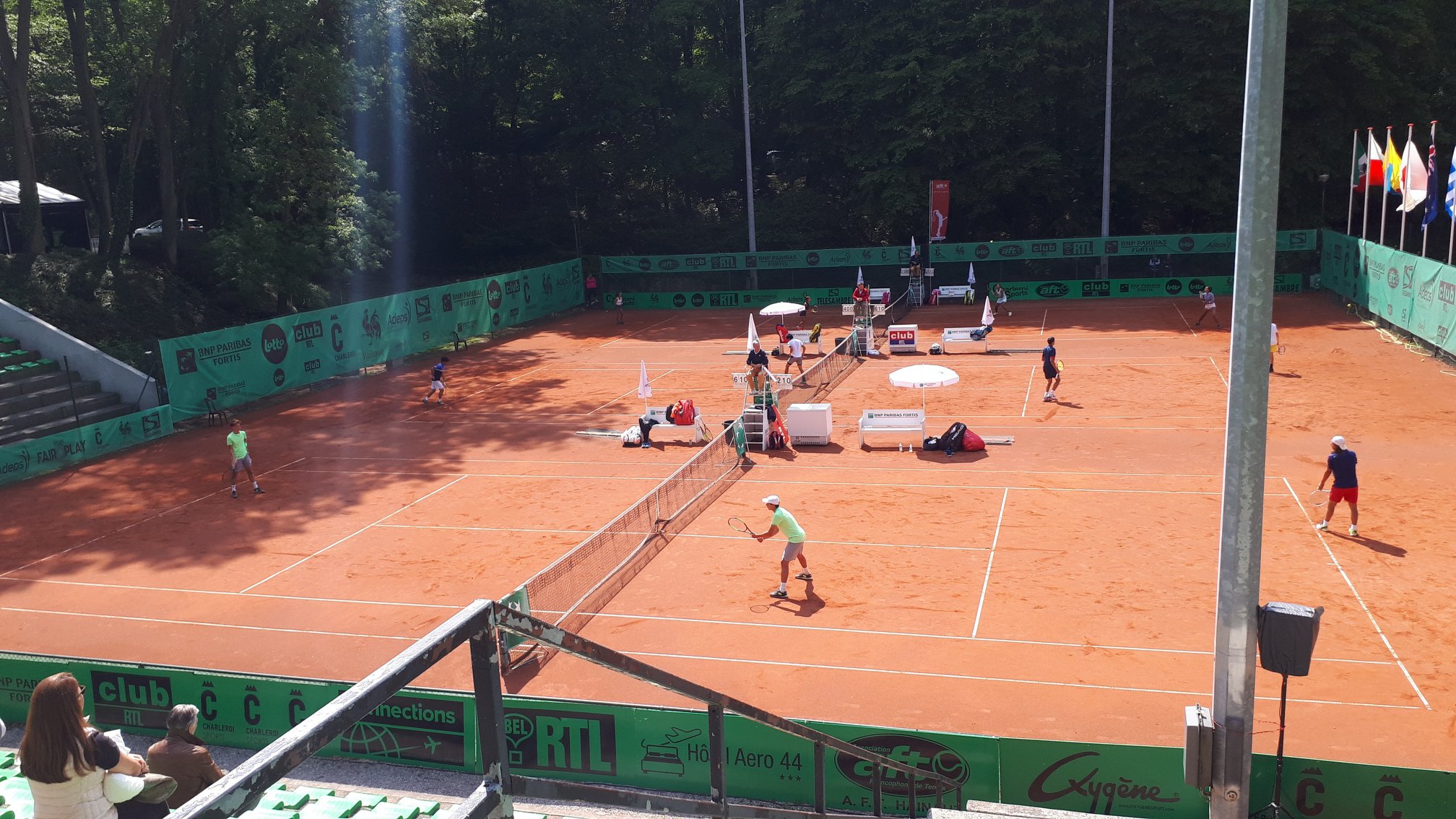 Une bulle permettra en hiver, la pratique du tennis à l'Astrid