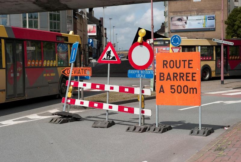 Boulevard Jacques Bertrand à sens unique et rue de la régence fermée