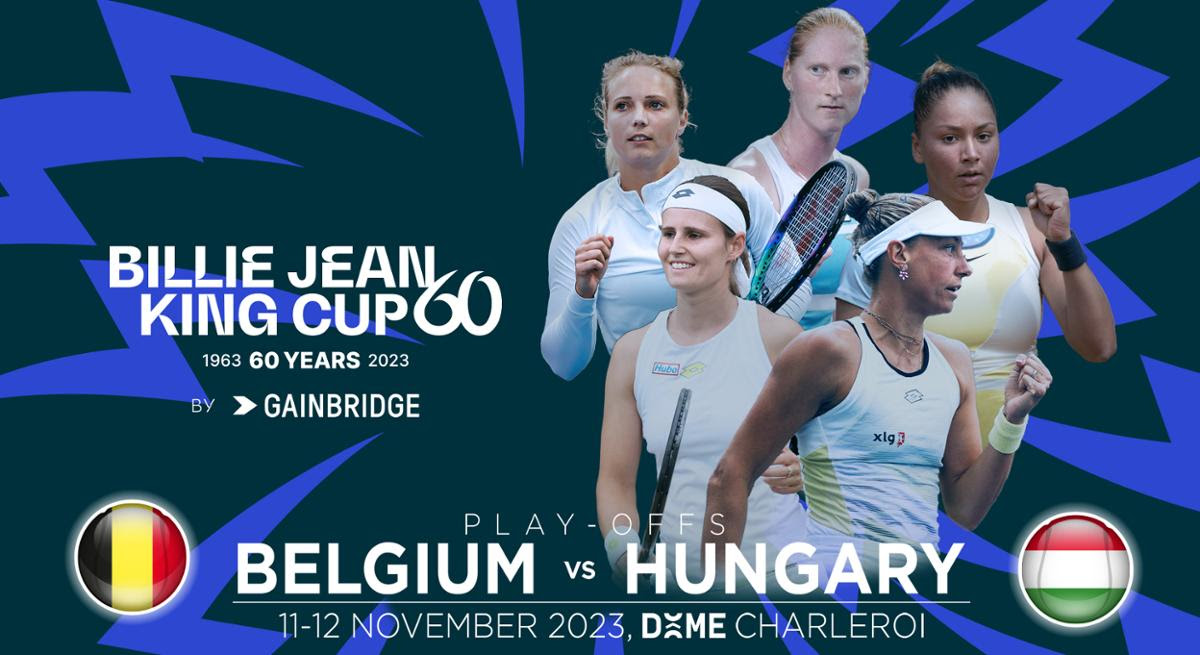 Tennis féminin:  voici les joueuses belges de la Billie Jean King Cup qui se déroulera à Charleroi