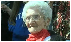 0 01/10/12 : Rosa fête ses 100 ans à Châtelineau