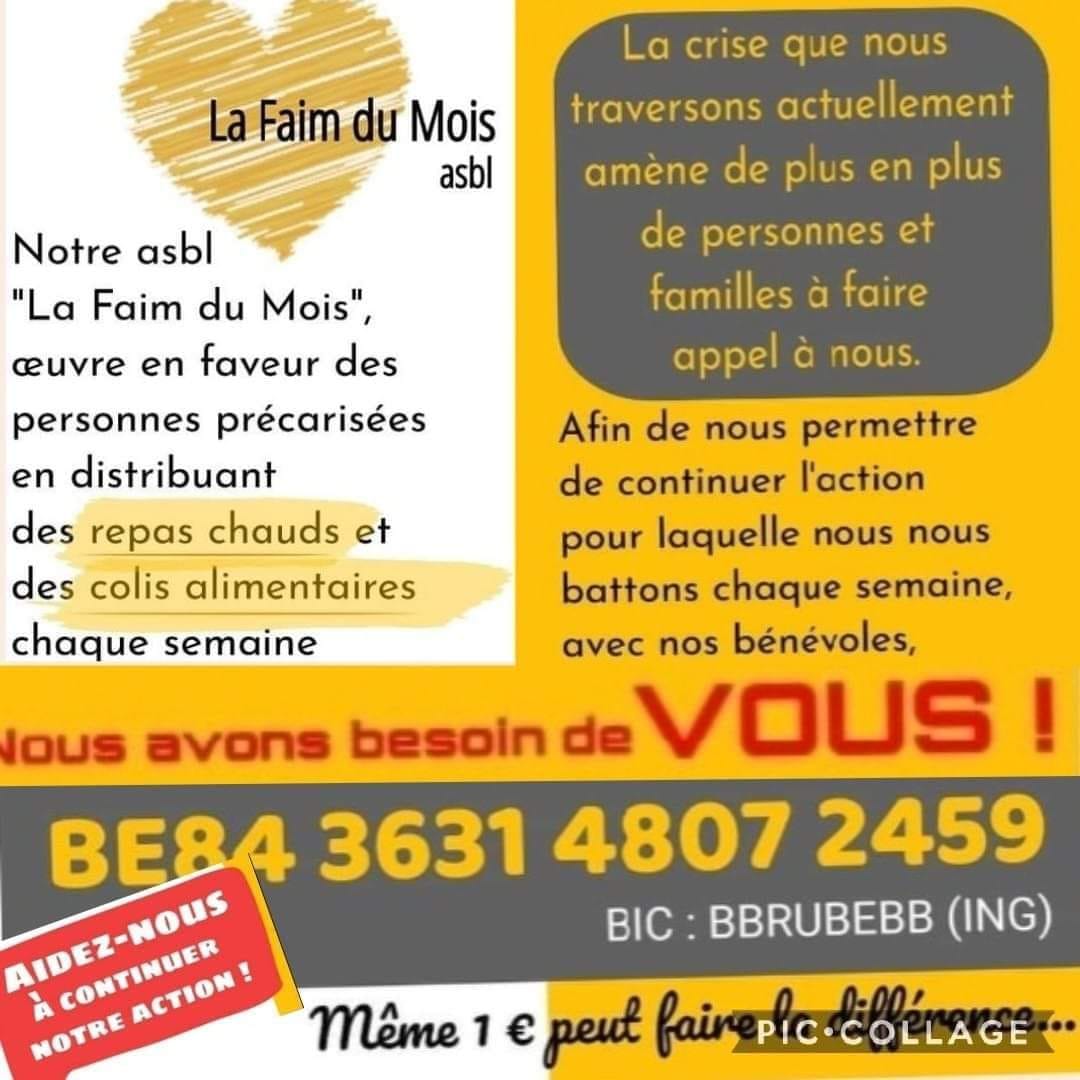 La Faim du Mois a besoin de vous