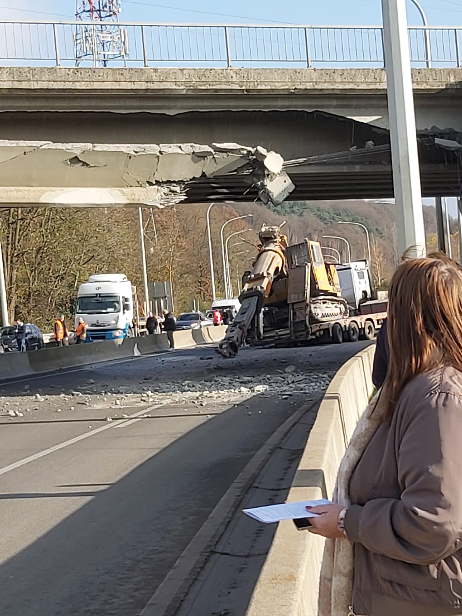 Accident à Farciennes