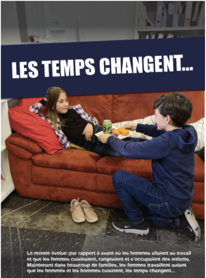 Affiche contre les stéréotypes du genre