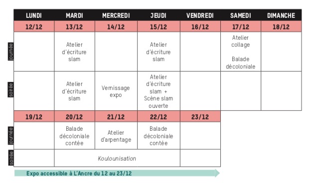 calendrier