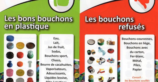 Bouchons en plastique