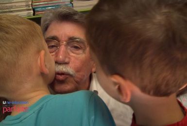 Les papy conteurs s'invitent à l'école des fougères à Couillet