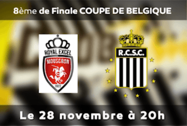 Club Zébré: Charleroi - La Louvière Centre en Coupe de Belgique