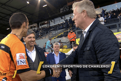 Club Zébré: résumé de la rencontre Lokeren-Charleroi