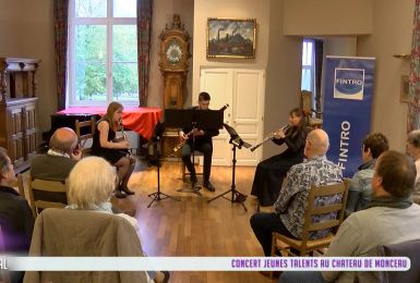 Concert jeunes talents au château de Monceau