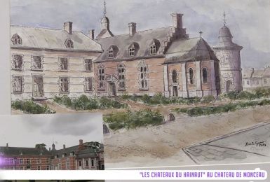 Expo: les châteaux du Hainaut au Château de Monceau