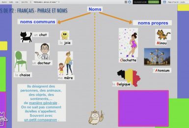 Une éducation presque parfaite presqu'à l'école : pHRASES ET NOMS(P2)