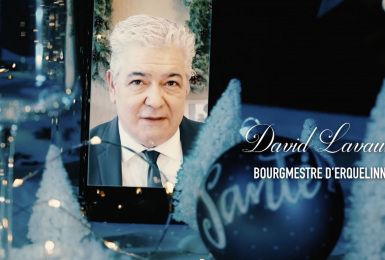 Voeux 2020: David Lavaux, Bourgmestre d'Erquelinnes