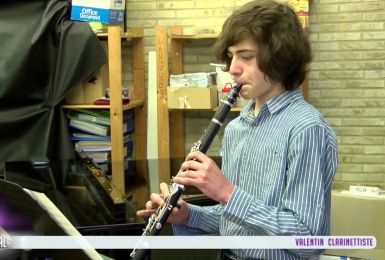 C LOCAL - - Portrait de Valentin Vander Putten, Clarinettiste (Montigny-le-Tilleul)