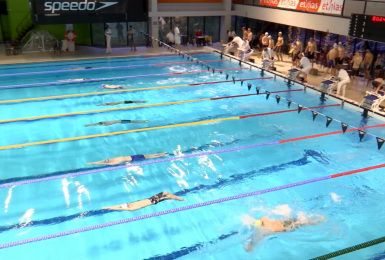 L'Hélios a vibré au rythme du championnat francophone de natation tout ce week-end !