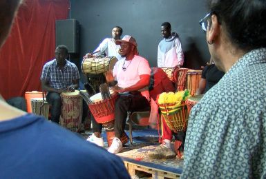 C Local - Stage de djembe à La Consoude