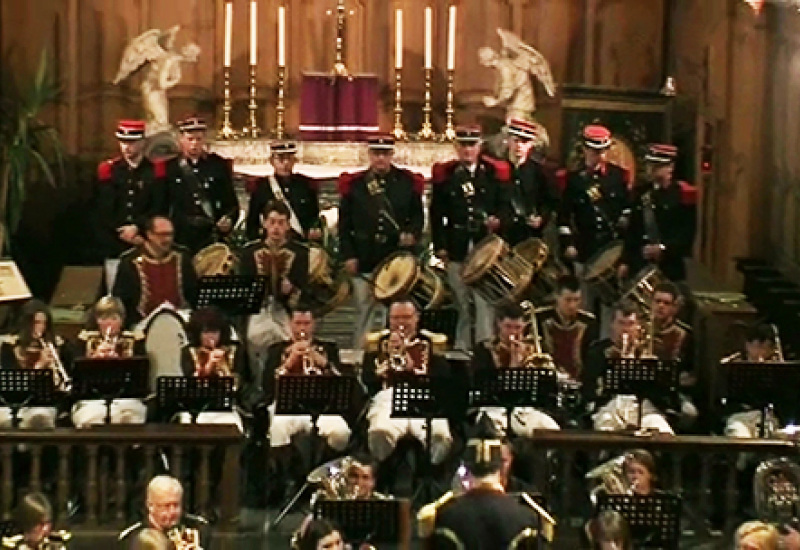 Concert de la fanfare à Nalinnes-Centre